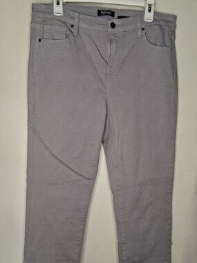 Buffalo David Bitton Aubrey Grey High Rise Ankle Jeans Size 12